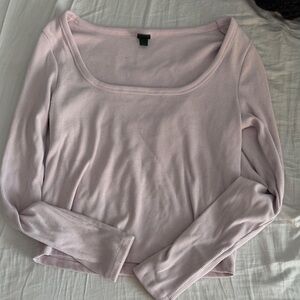Wild Fable Light Purple Long Sleeve Top